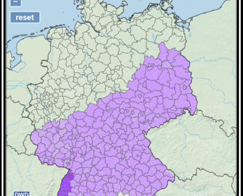 Nach den Blitzen bleibt die Hitze 29 DWD Nach den Blitzen bleibt die Hitze