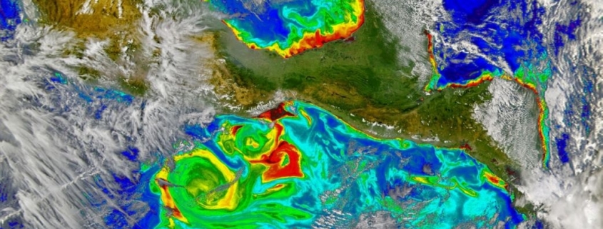 DWD Tehuano Winde regen das Algenwachstum an