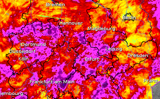 DWD Weiterhin deutlich zu nass im August