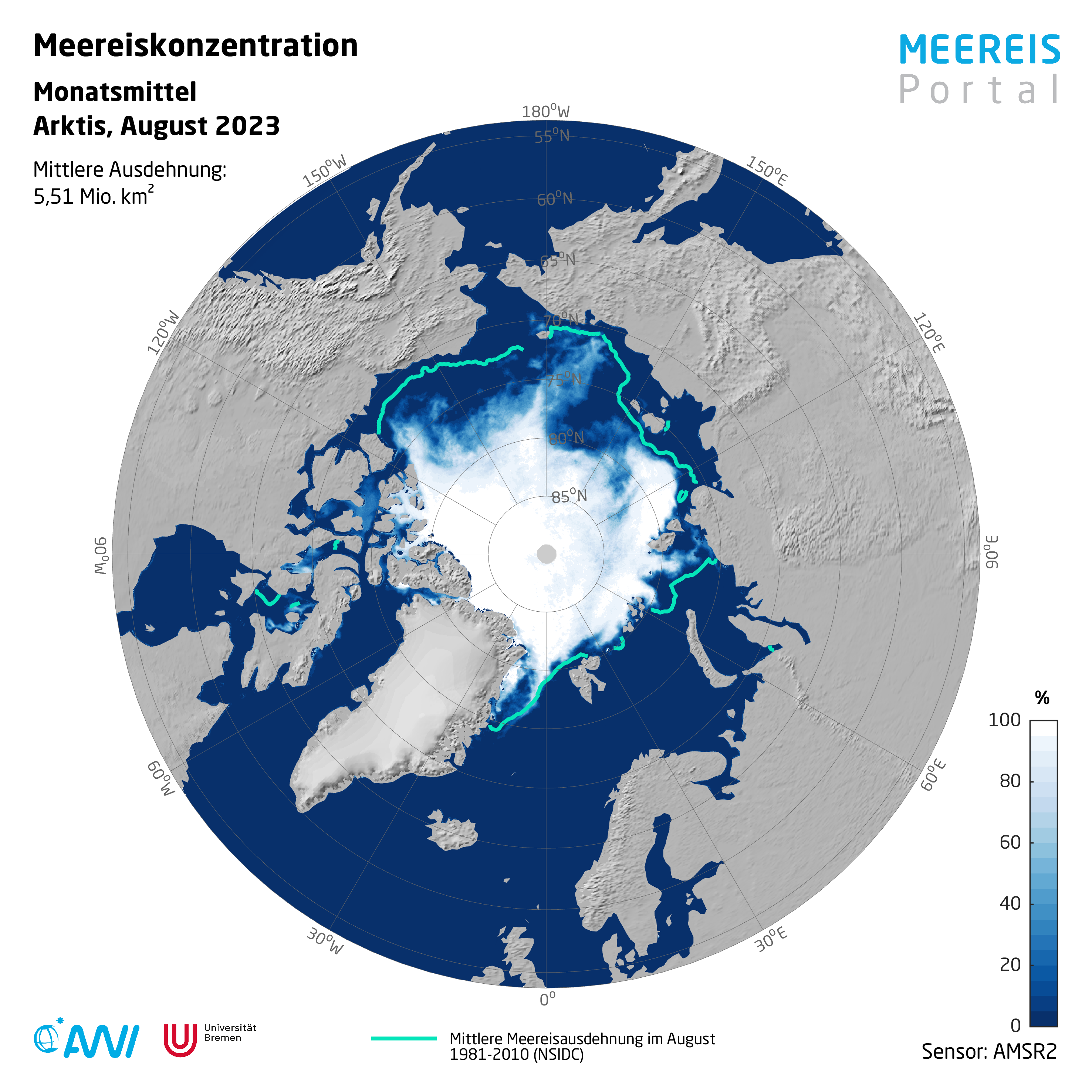 DWD Zustand der Meereisbedeckung in der Arktis und Antarktis 4
