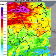 DWD Oststurm und Dauerregen 1