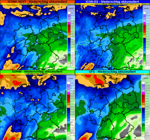 DWD Oststurm und Dauerregen