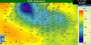 DWD Regional viel Regen im Oktober