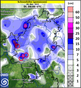 DWD Der Winter ist eingekehrt 1