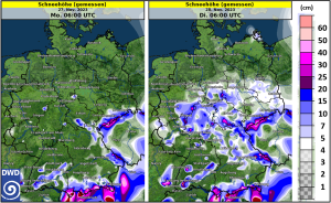 DWD Der Winter ist eingekehrt