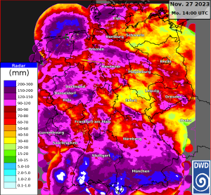 DWD Ein verregneter November mit Schnee als kroenendem Abschluss 1