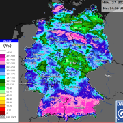 DWD Ein verregneter November mit Schnee als kroenendem Abschluss