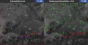 DWD Sturm LINUS Erst peitschender Regen dann Flockenwirbel 1