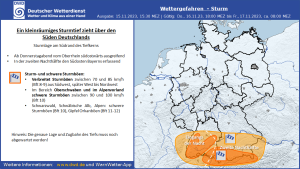 DWD Tiefdruckgebiete halten das Zepter in der Hand 6