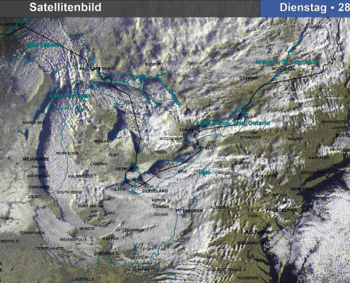 Lake Effect Snow - Verbindendes meteorologisches Phänomen zwischen Ostsee und Großen Seen 20 DWD Lake Effect Snow Verbindendes meteorologisches Phaenomen zwischen Ostsee und Grossen Seen