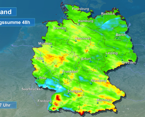 Regen nimmt kein Ende 27 DWD Regen nimmt kein Ende