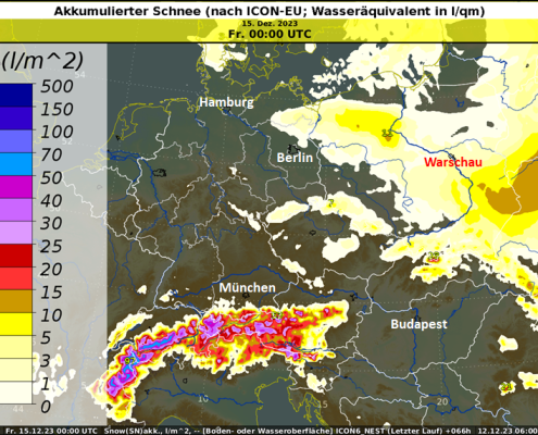 Schneehöhen in Europa – ein kurzer Rück- und Ausblick 8 DWD Schneehoehen in Europa – ein kurzer Rueck und Ausblick