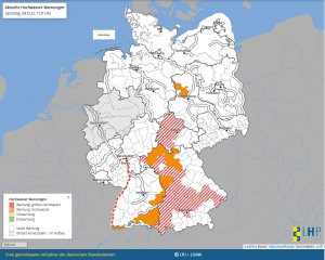 DWD Steigende Hochwassergefahr 2