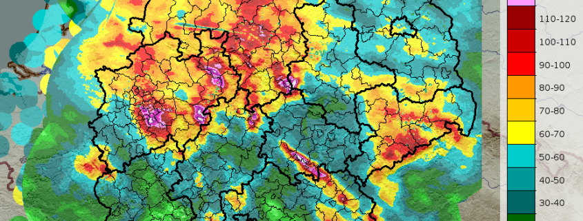 DWD Weihnachten 2023 Regen Wind und mild