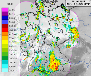 DWD Das Niederschlagsradar