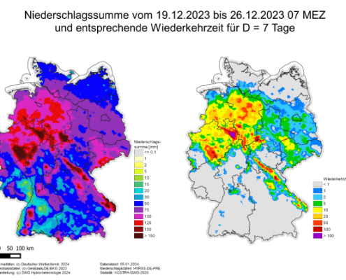 Hintergrundbericht zum Weihnachtshochwasser 1 DWD Hintergrundbericht zum Weihnachtshochwasser