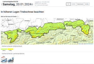 DWD Kenntnisse der Lawinenkunde und des Wetters helfen bei der sicheren Skitourenplanung