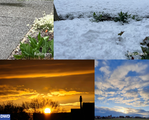 Aprilwetter im März 25 DWD Aprilwetter im Maerz