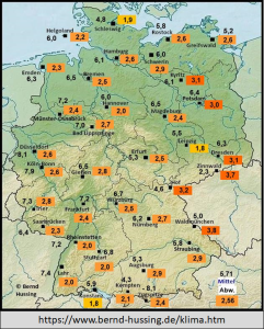 DWD Die Tiefs ELFI 1 und 2 bringen zumindest voruebergehend die unbestaendige Witterung zurueck 1