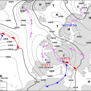 DWD Die Tiefs ELFI 1 und 2 bringen zumindest voruebergehend die unbestaendige Witterung zurueck