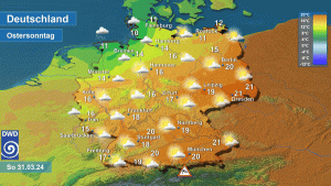 DWD Eiersuche dieses Jahr im Klee oder im Schnee 2