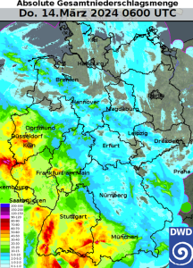 DWD Im Maerz weiterhin zu nass