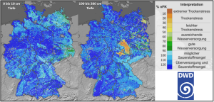 DWD Nassestes Winterhalbjahr seit Messbeginn 2