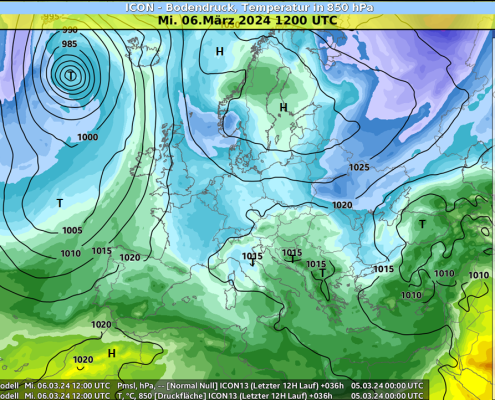 Update: Winterintermezzo im Süden 14 DWD Update Winterintermezzo im Sueden