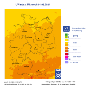 DWD Feiertags und Ausflugswetter