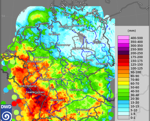 DWD Im Mai bisher extrem ungleiche Regenverteilung