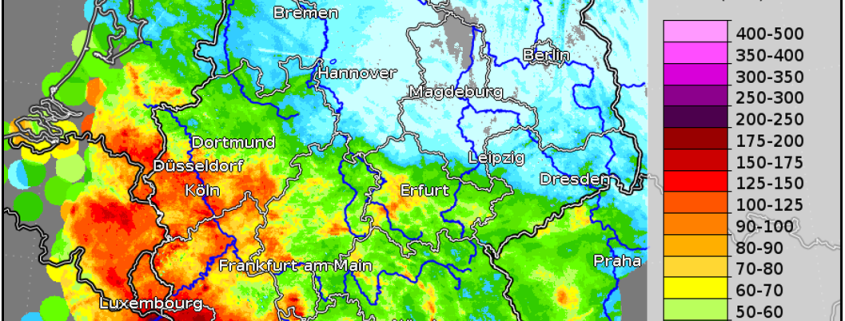 DWD Im Mai bisher extrem ungleiche Regenverteilung