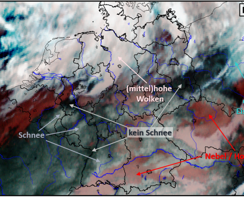 Satellitenmeteorologie (Teil 2) - Bunte Bilder für die Wetteranalyse 7 DWD Satellitenmeteorologie Teil 2 Bunte Bilder fuer die Wetteranalyse 1