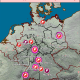 DWD Tornadosichtungen in Deutschland