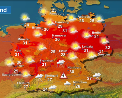 DWD Kennen wir bereits das Wetter der naechsten sieben Wochen