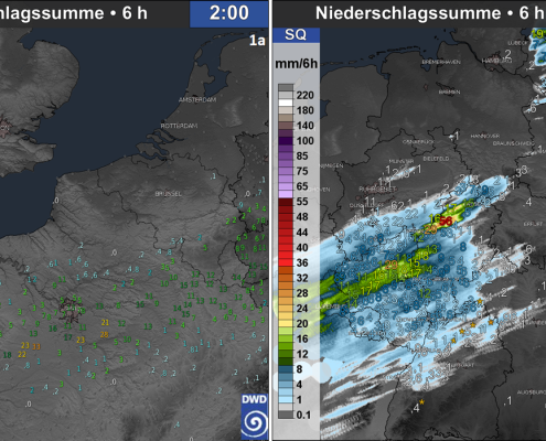 DWD Die Olympischen Spiele sind eroeffnet und der Himmel weint