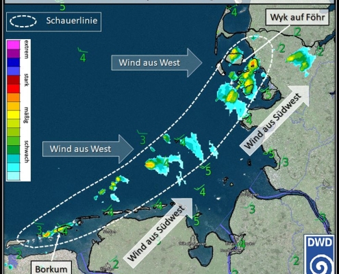 DWD Borkum Twins und Wykinger