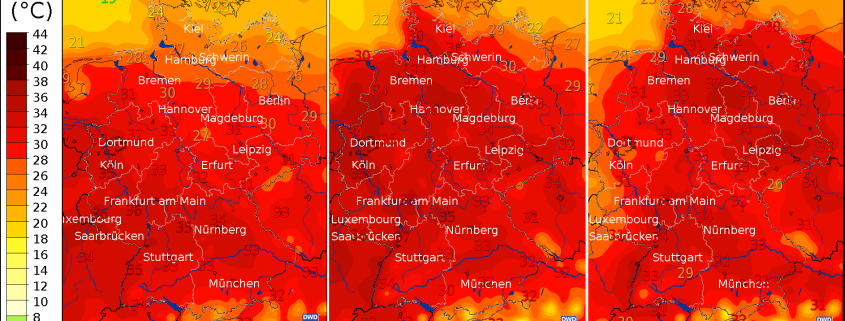 DWD Der Hitze entgegen