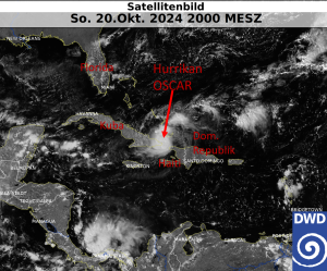 DWD OSCAR Ein Hurricane laeuft unter dem Radar 2