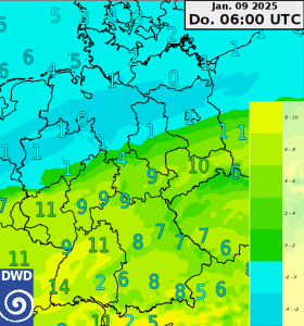 DWD Tief Charly und die Grenzwetterlage Ein Rueckblick