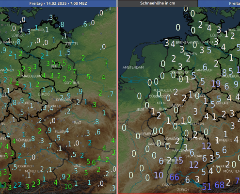 Winterliches Wochenende teil 1