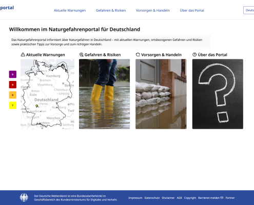 Das neue Naturgefahrenportal NGP des Deutschen Wetterdienstes teil 1