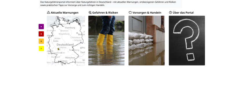 Das neue Naturgefahrenportal NGP des Deutschen Wetterdienstes teil 1