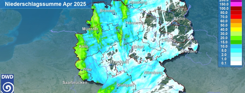 Niederschlagsbilanz teil 1