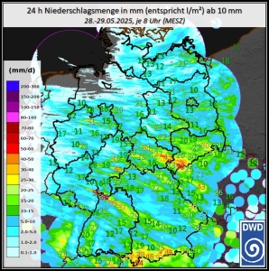 Starkregen Hagel und einzelne Tornados Ein Rueckblick auf letzten Mittwoch teil 1