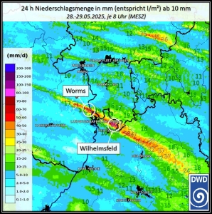 Starkregen Hagel und einzelne Tornados Ein Rueckblick auf letzten Mittwoch teil 2