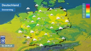 Unwettergefahr am Wochenende teil 1