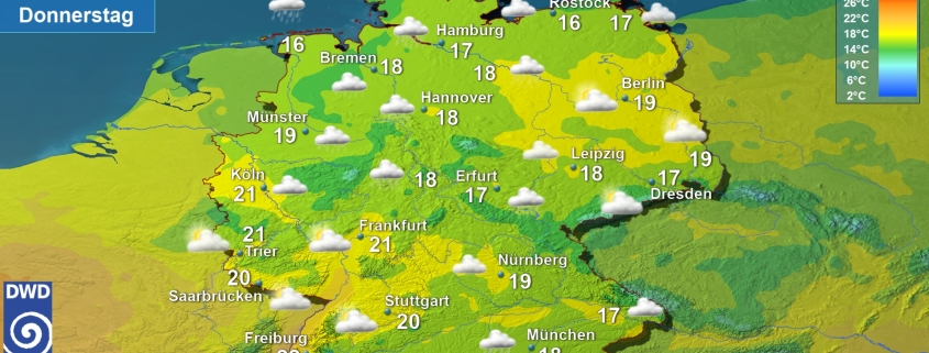 Unwettergefahr am Wochenende teil 1