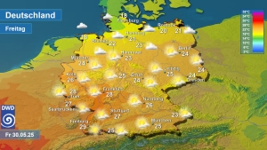 Unwettergefahr am Wochenende teil 2