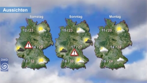 Unwettergefahr am Wochenende teil 3