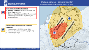 Auf Hitze folgen Gewitter und Sturm 1